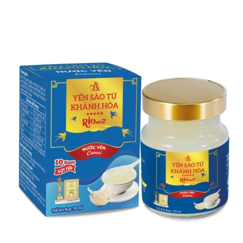Tổ Yến Chưng Canxi Xương Khớp RioNest 70ml